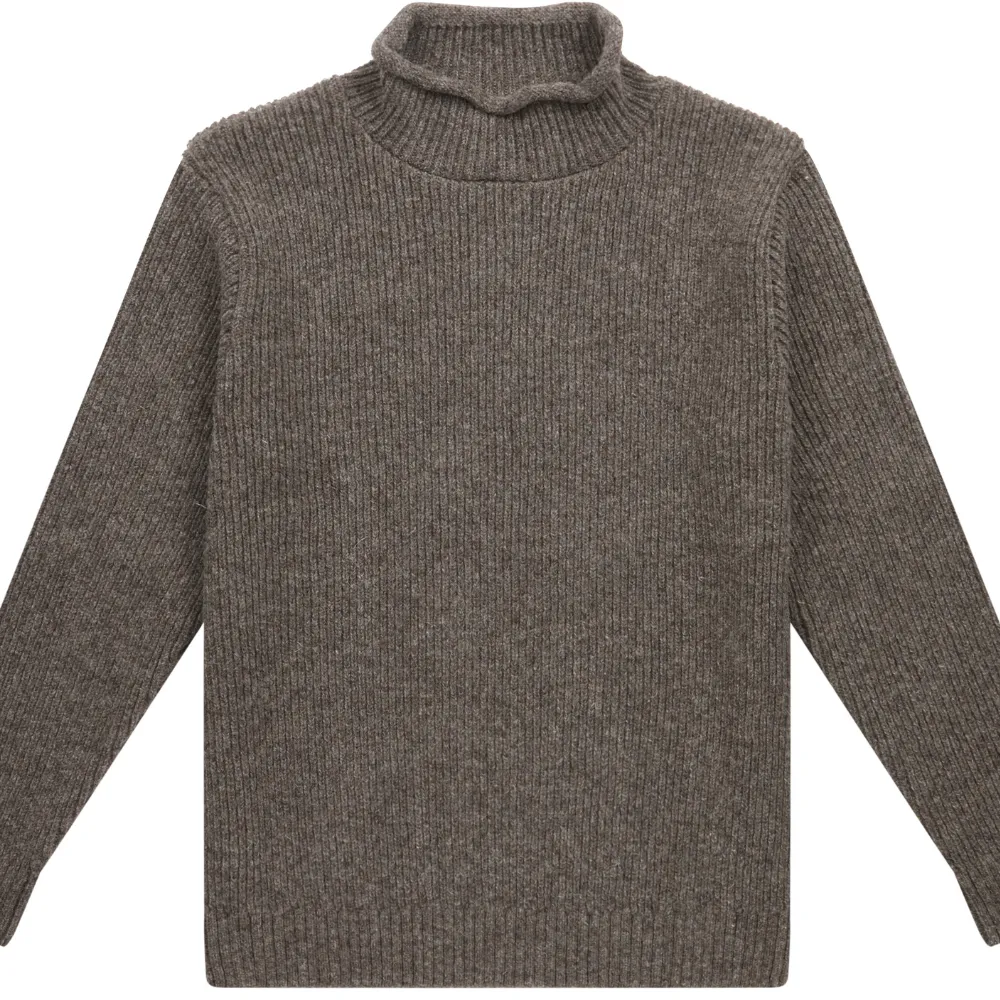 100% British wool turtle neck jumpers