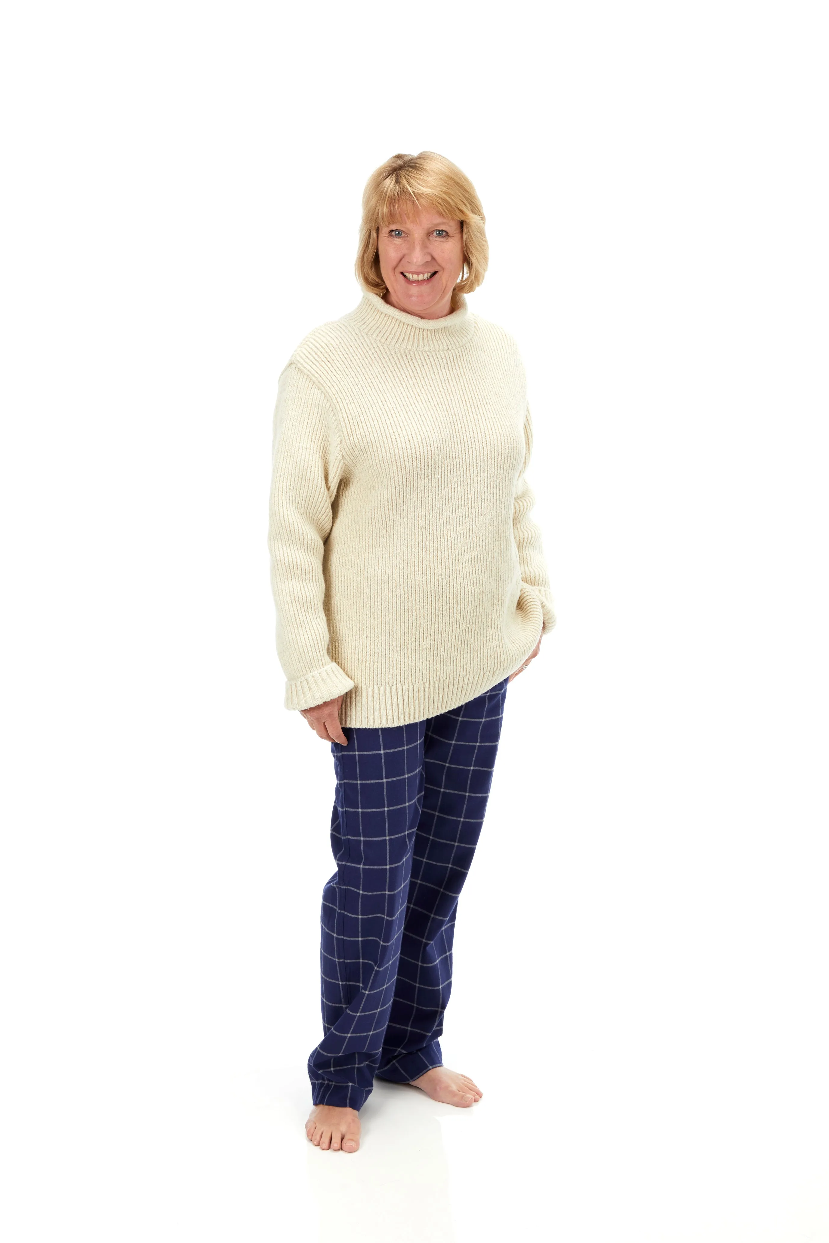 100% British wool turtle neck jumpers