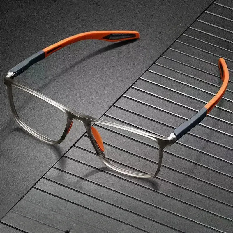 2023 Silicone Frame Sports Reading Glasses for Mens Anti Blue Light Ultra-Light Presbyopia Glasses очки для чтения мужские