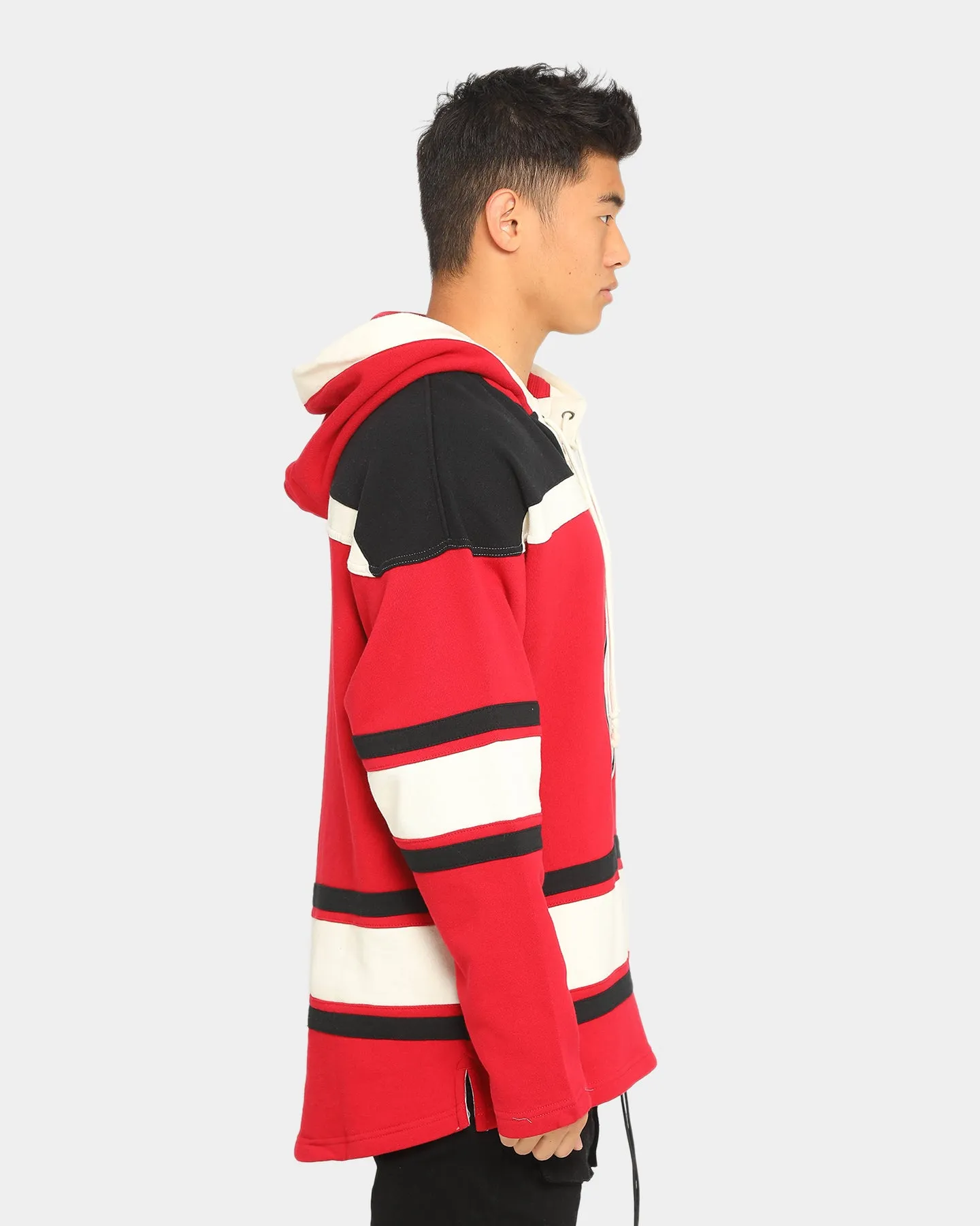 47 Brand New Jersey Devils Superior Lacer Hoodie Red