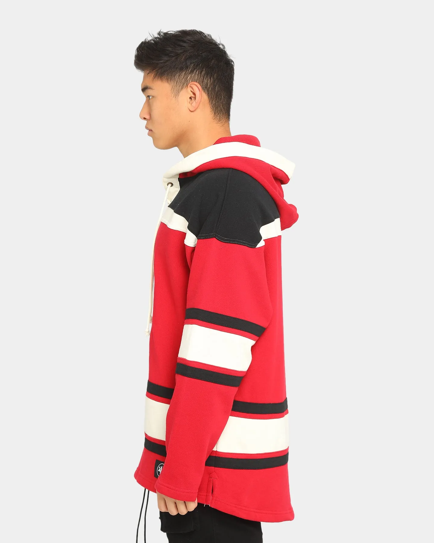 47 Brand New Jersey Devils Superior Lacer Hoodie Red
