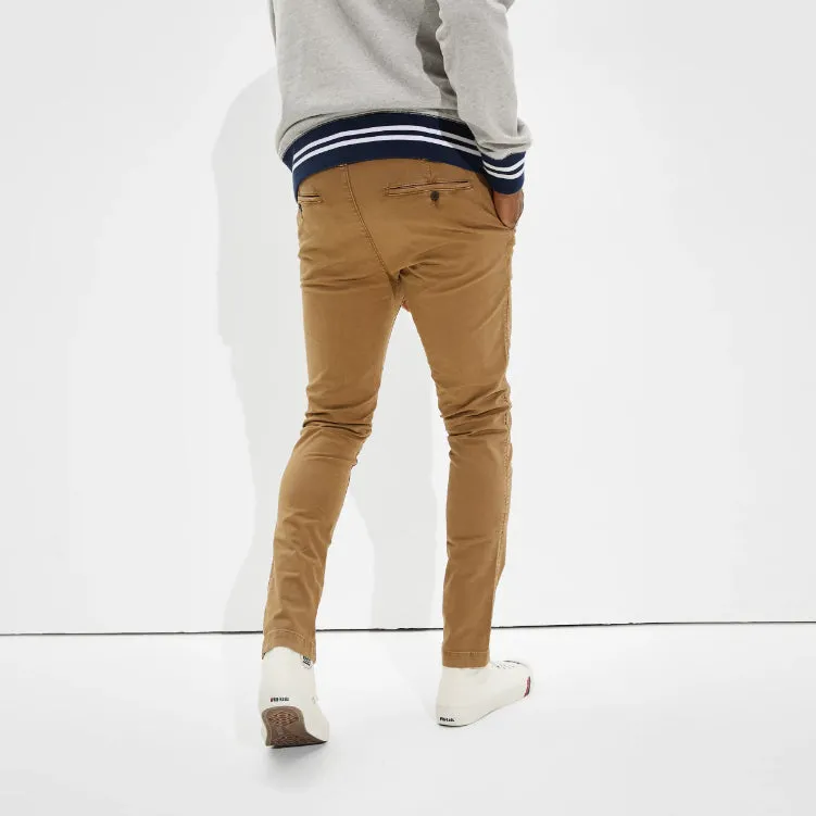 AE - Men 'Khaki' Flex Skinny Chino Pant AE110