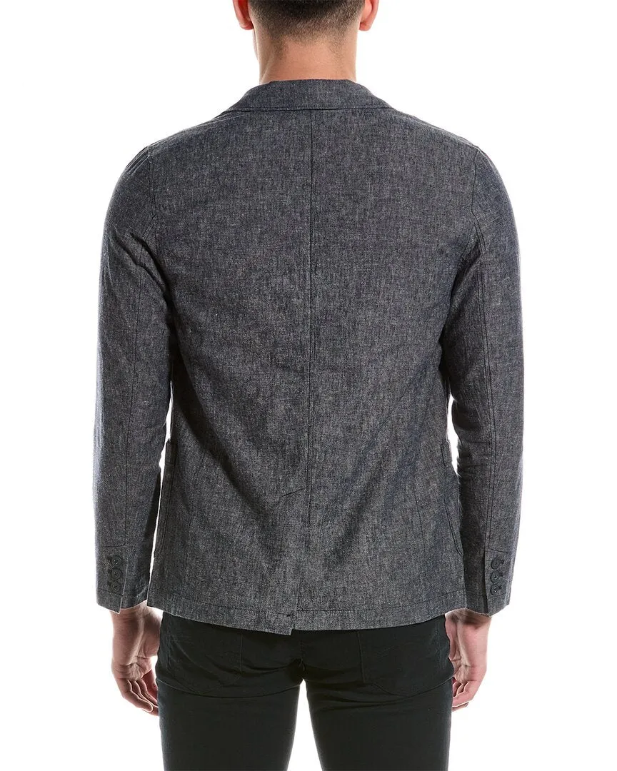 Ag Jeans Trunnel Linen-Blend Blazer