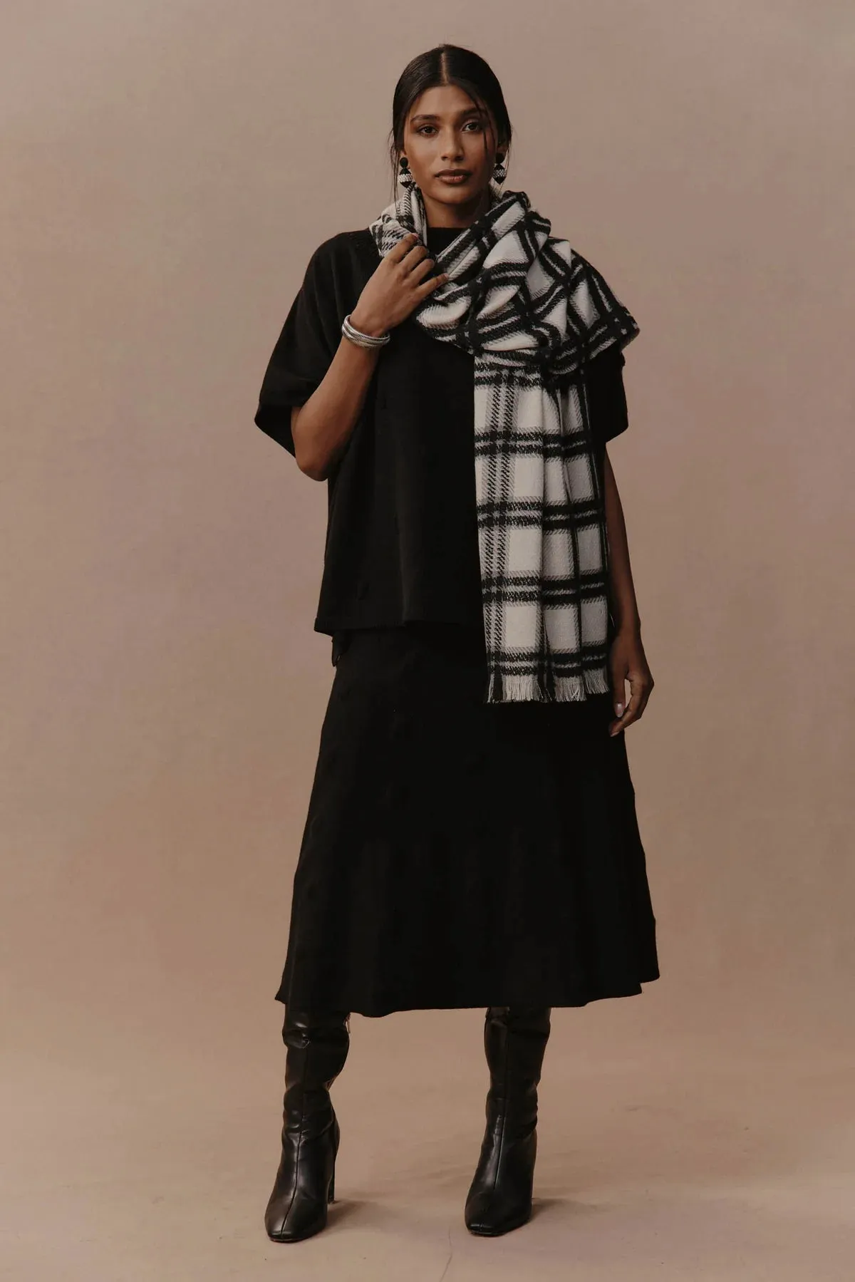 AMAN SCARF - ECRU