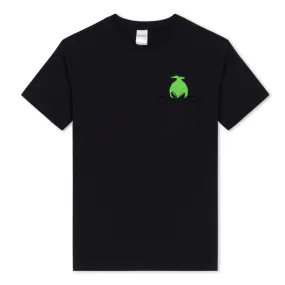 Bah Humbug Pocket Tee (Black)