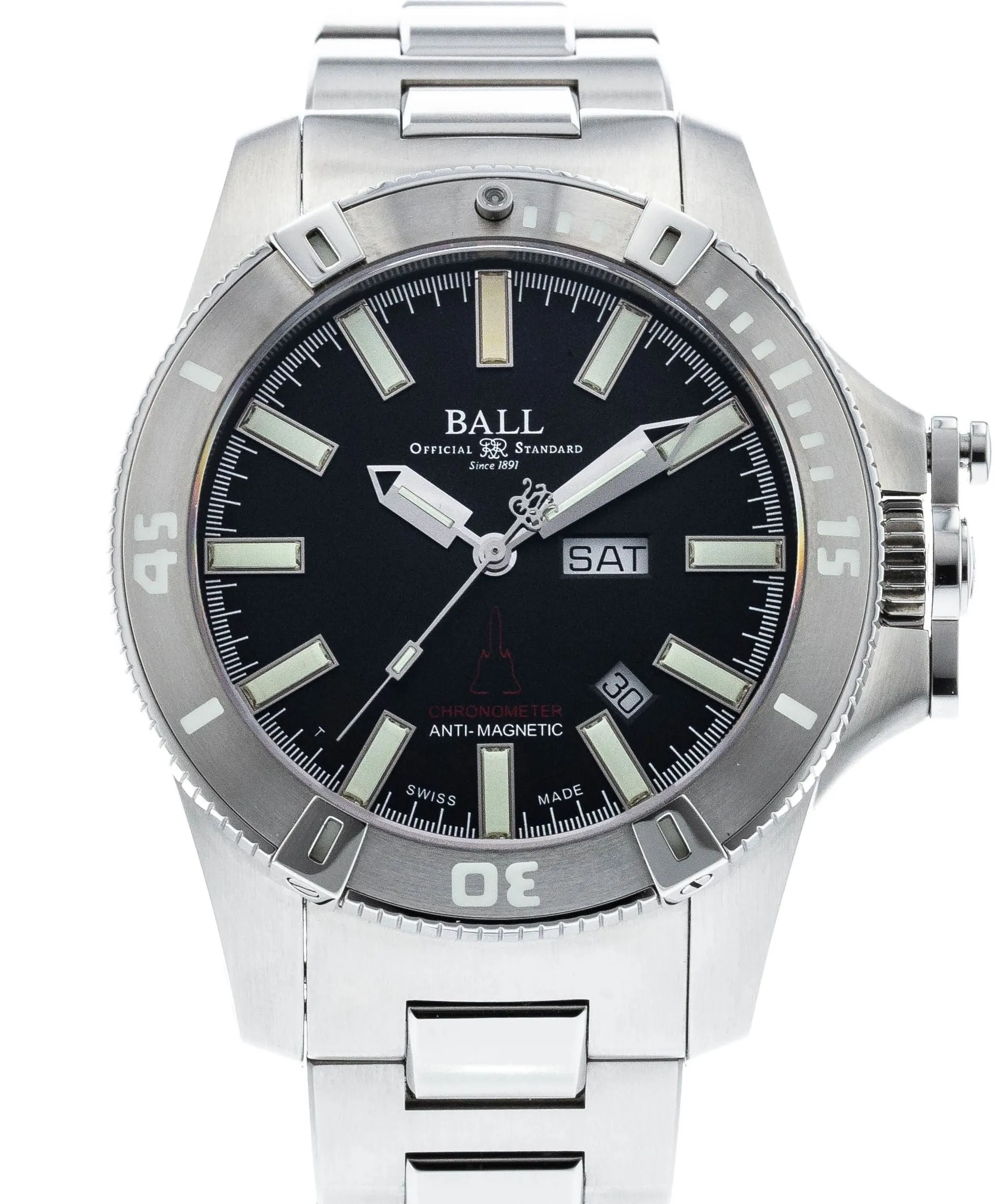Ball Engineer Hydrocarbon Silver Fox Limited Edition DM2036A-S8C-BK