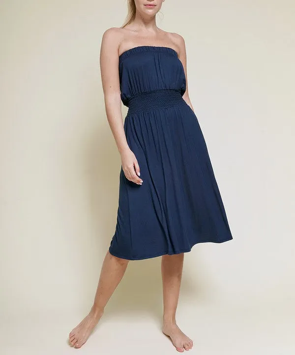 BAMBOO TUBE DRESS KNEE LENGTH * Online Only*