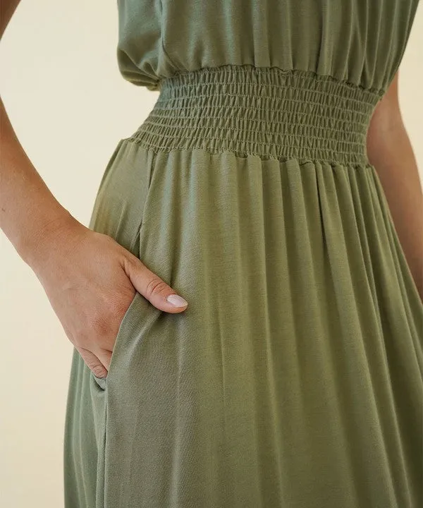 BAMBOO TUBE DRESS KNEE LENGTH * Online Only*