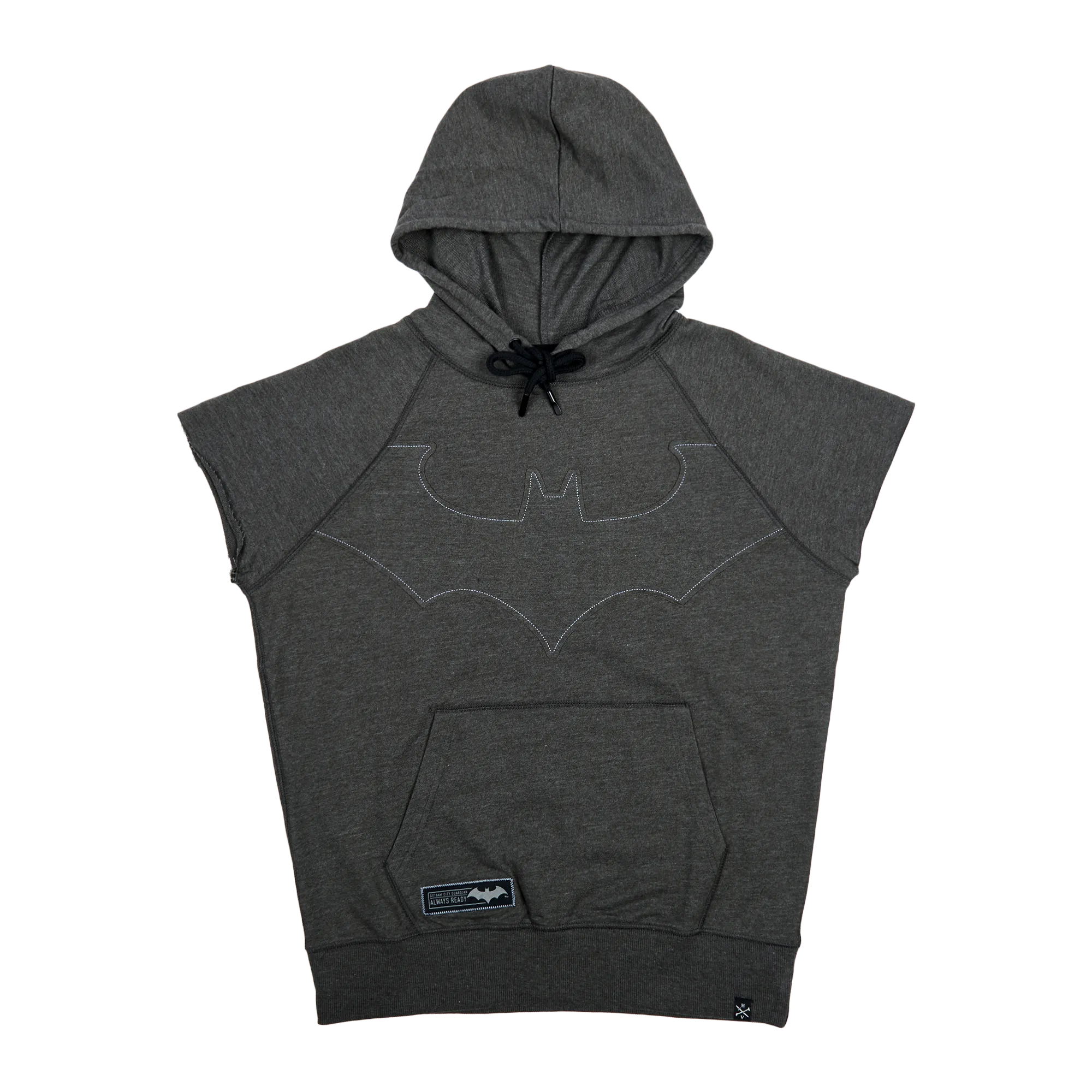 Batman Always Ready Sleeveless Hoodie