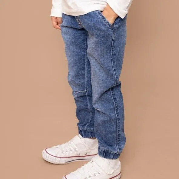 Bebe Boys Pants 3-5 YRS - Denim