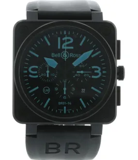 Bell & Ross Chronograph Blue Limited Edition BR01-94