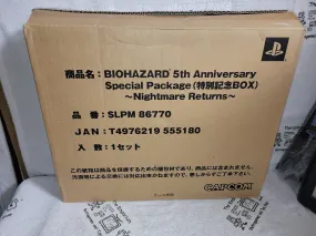 Biohazard 5Th Anniversary Nightmare return limited edition - sony playstation 2 ps2 japan