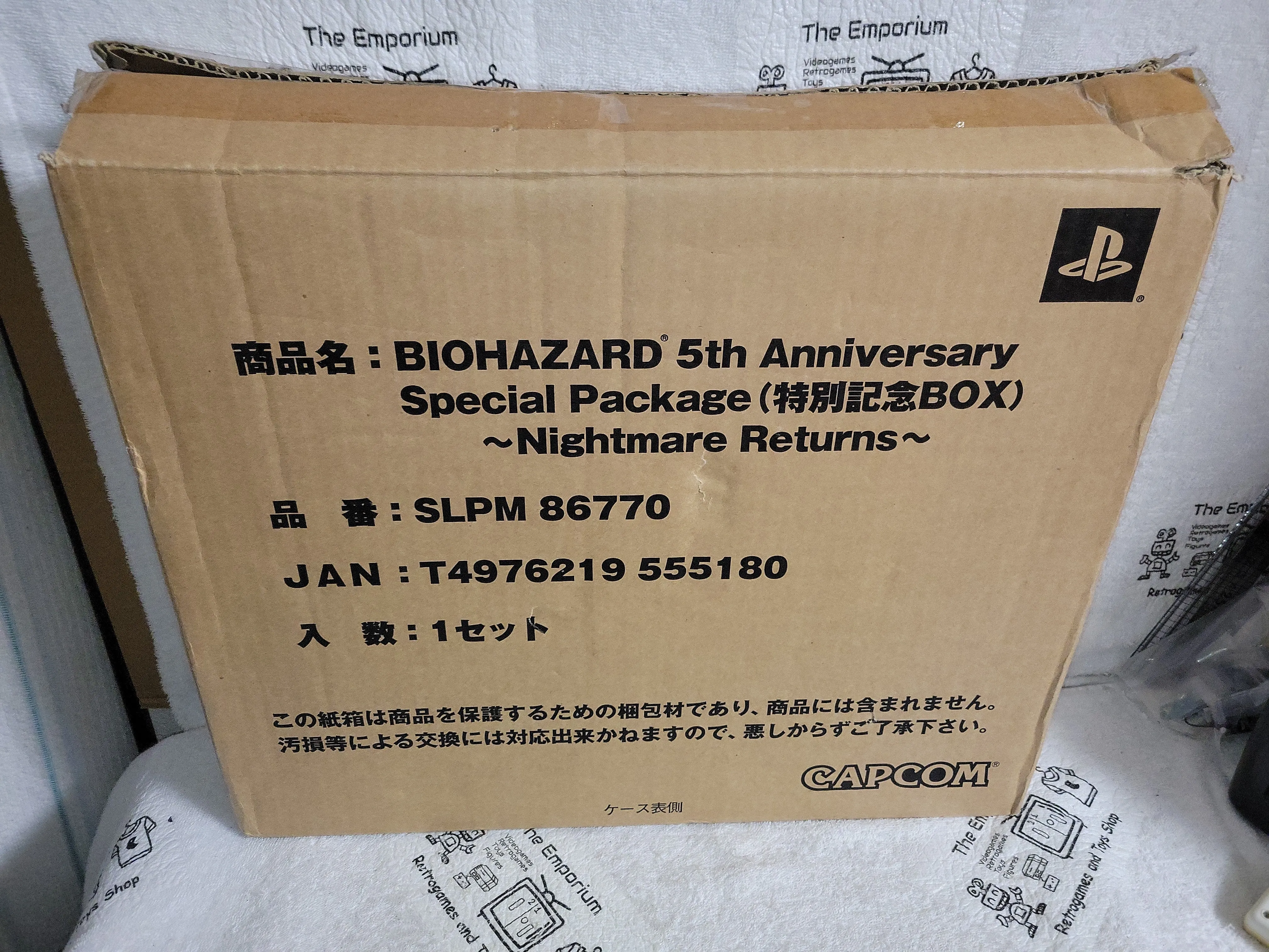 Biohazard 5Th Anniversary Nightmare return limited edition - sony playstation 2 ps2 japan