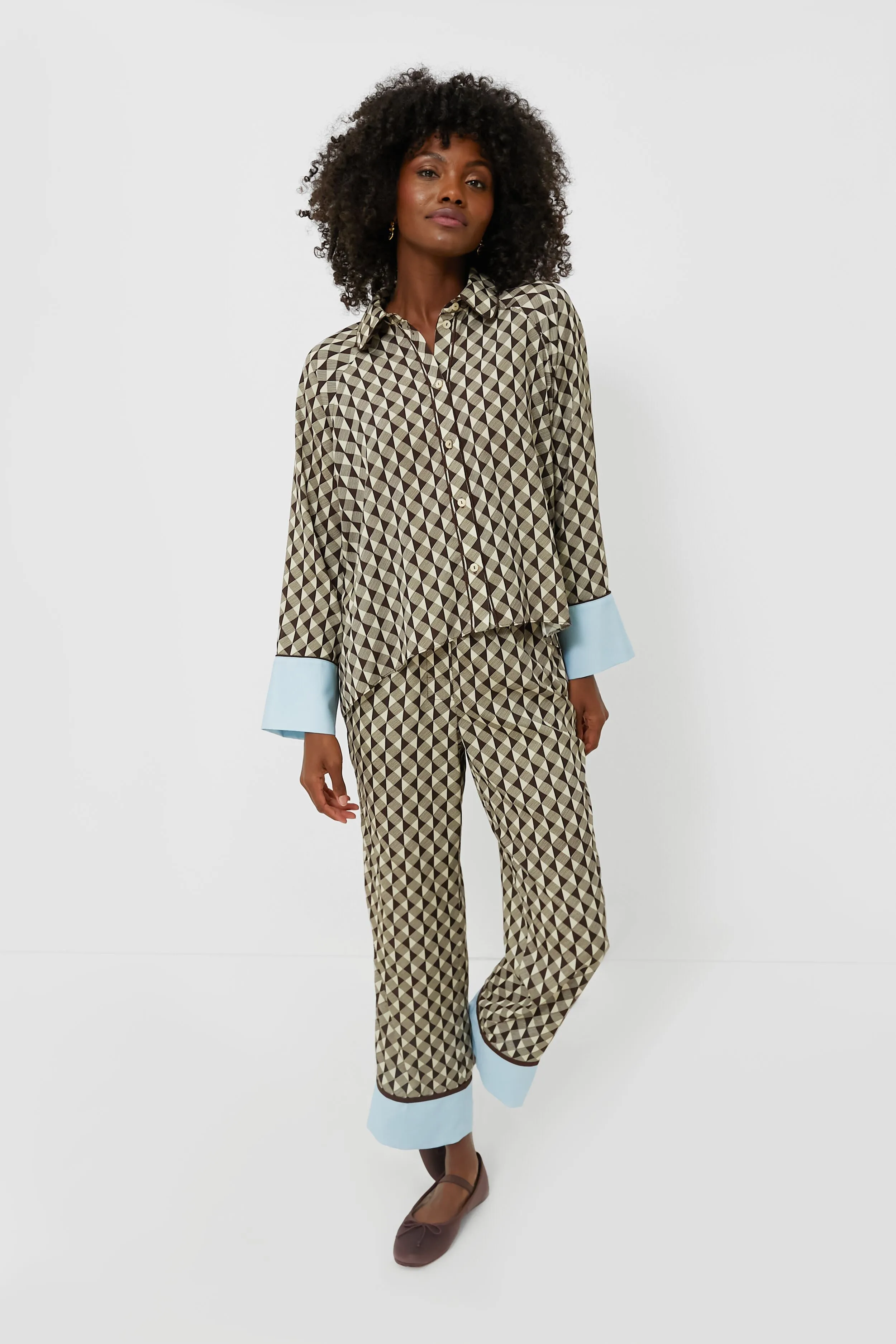 Birch Domino Farris Pants