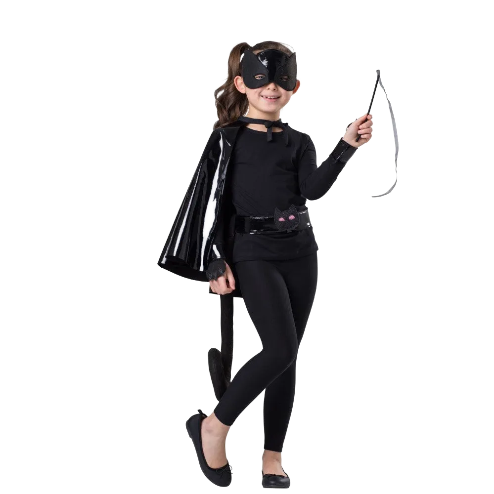 Black Cat Costume Set - Kids