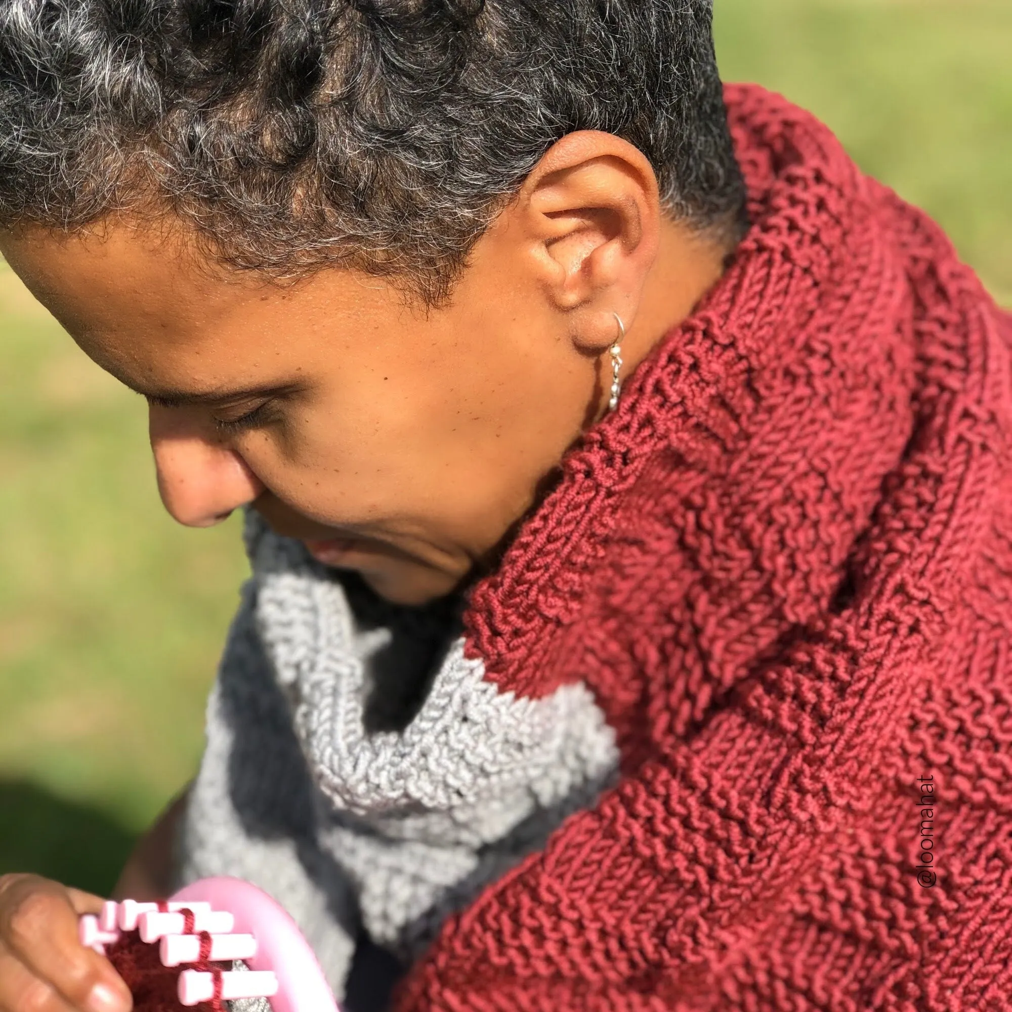 Blocks Stitch Scarf Pattern
