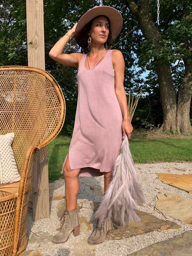 Blush Tank Dress