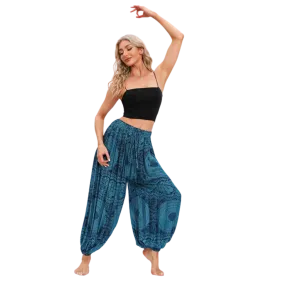 BOHEMIAN MANDALA YOGA HAREM PANTS WOMEN