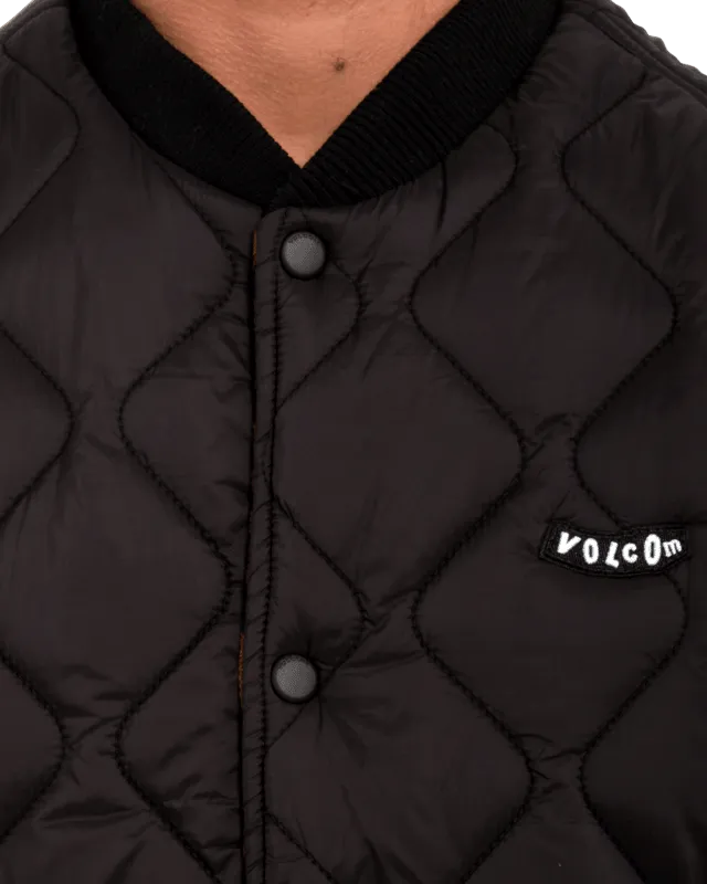 Bowered Gilet in Bitter Chocolate