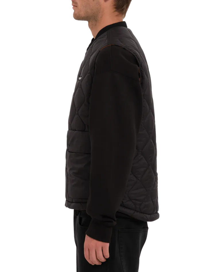 Bowered Gilet in Bitter Chocolate