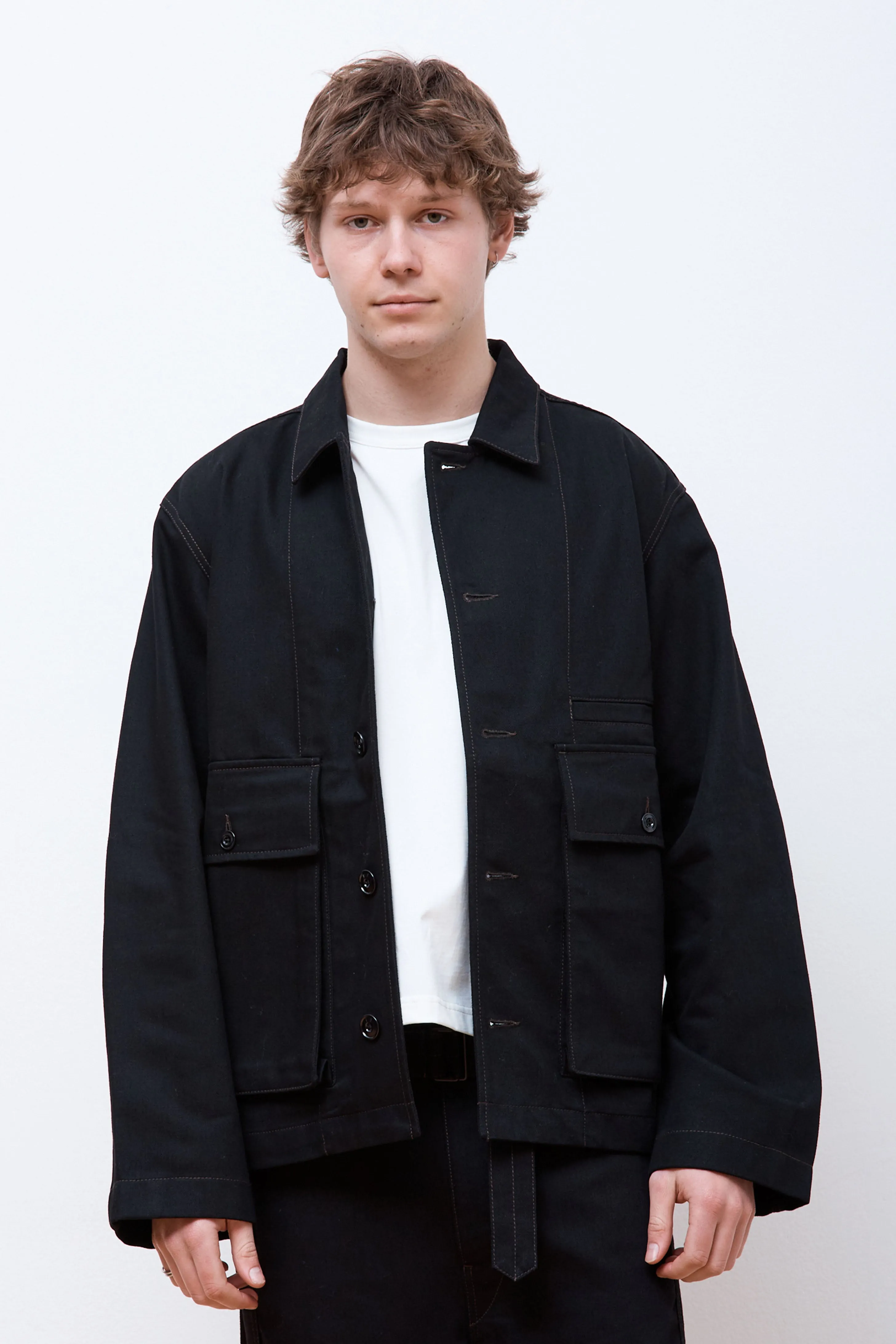 Boxy Jacket Black