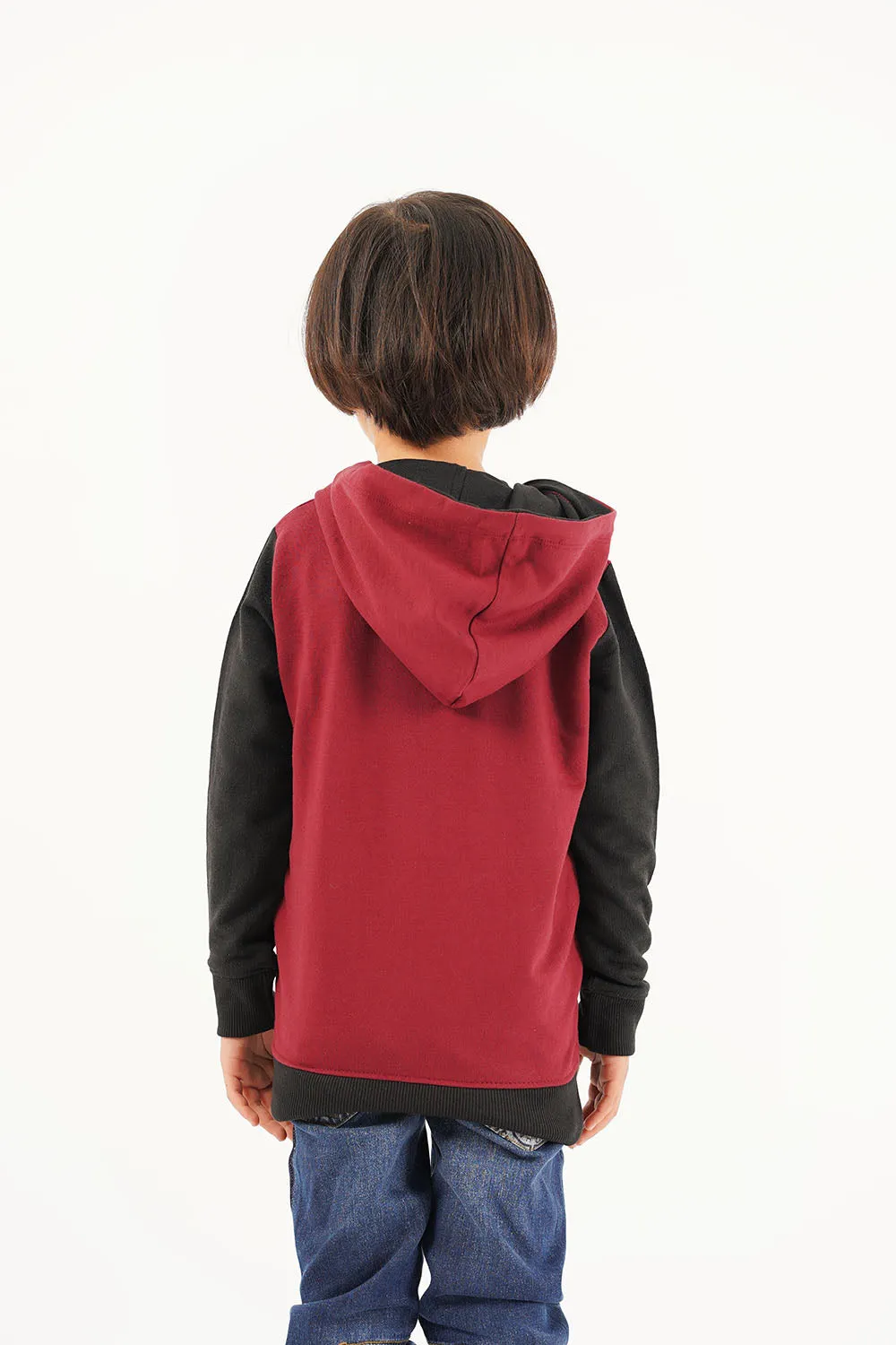 Boy's Front Zip Hoodie