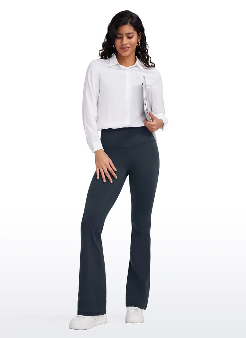 Butterluxe High Waist Flare Pocket Leggings 33"