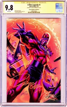 CGC 9.8 SS X-Men Legends #1 JSC EXCLUSIVE cover B