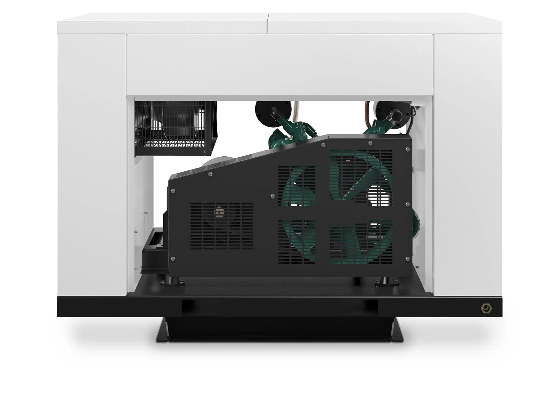 Champion HQR10-12 Revolution 10hp Quiet Enclosed Reciprocating Air Compressor, 120 Gallon Air Receiver, 33.5 CFM @ 175 PSI, 62 dBa