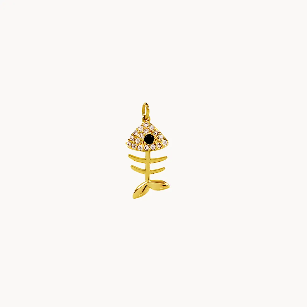 CHARM SHINY FISHBONE