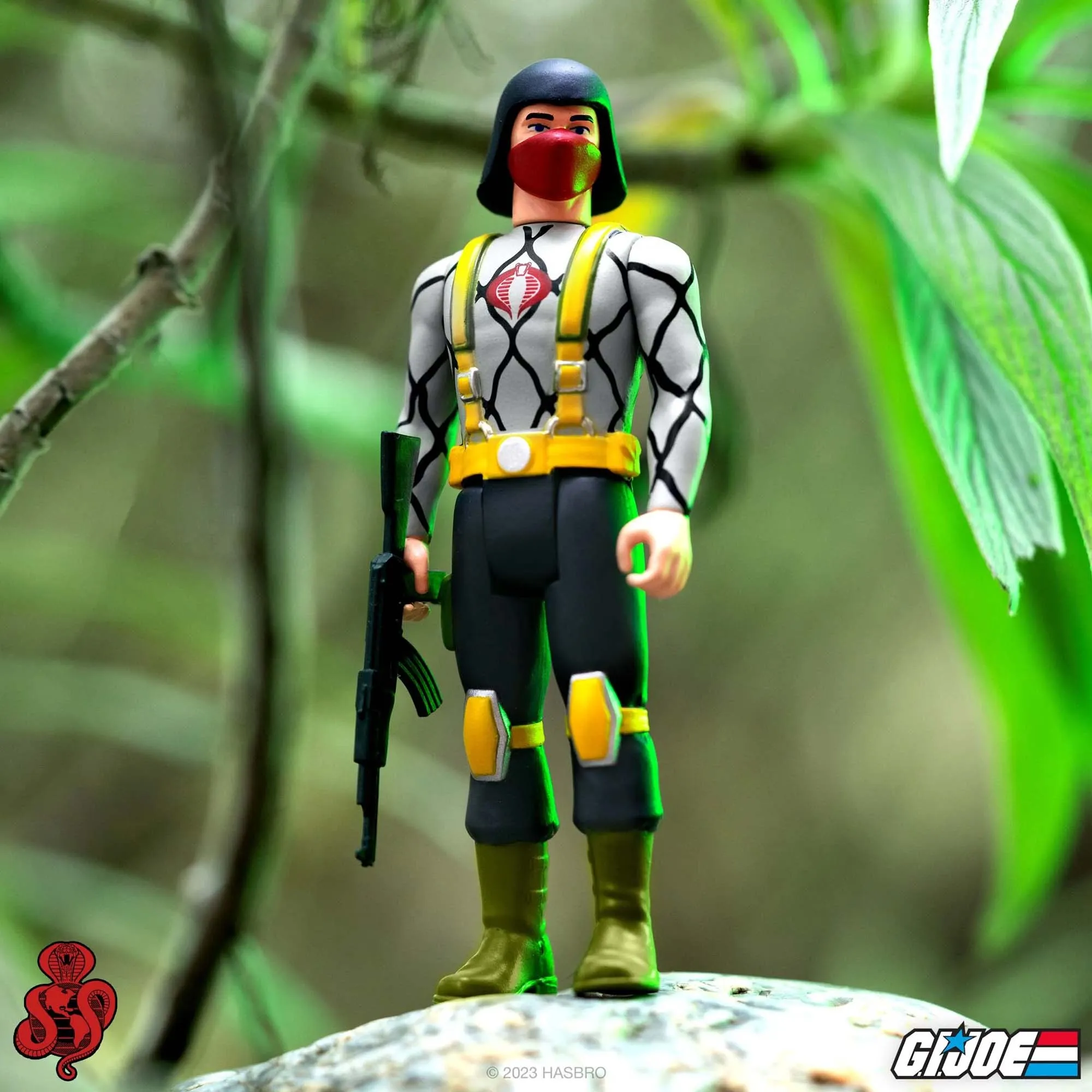 Cobra Trooper AK Pink Python Patrol G.I. Joe Reaction Figure by Super7