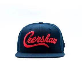 Crenshaw Limited Edition Snapback - Navy/Red