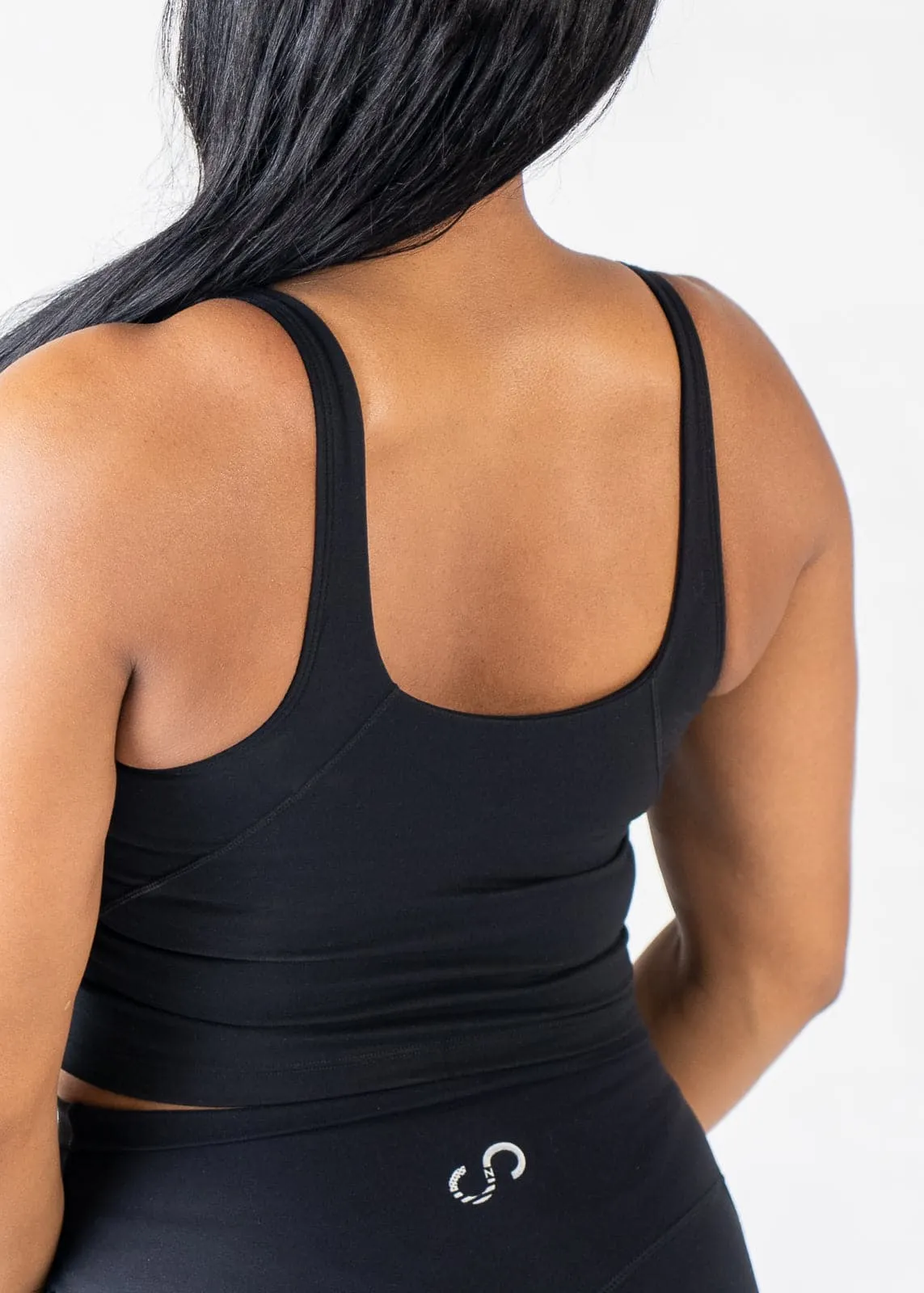 Crop Bra | Black