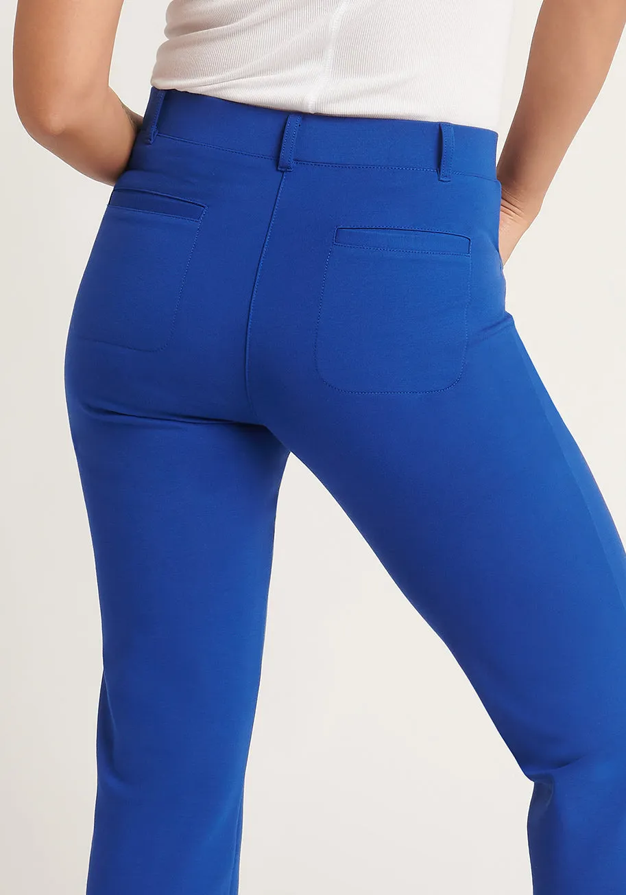 Crop | Cosmo Lite Dress Pant Yoga Pants (Seaglass)