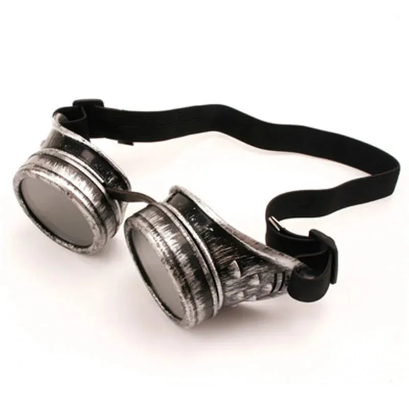 CRSD 2022  Punk Glasses Steampunk Goggles Vintage Style Personality Sunglasses Welding Cosplay Brand Designer Glasses
