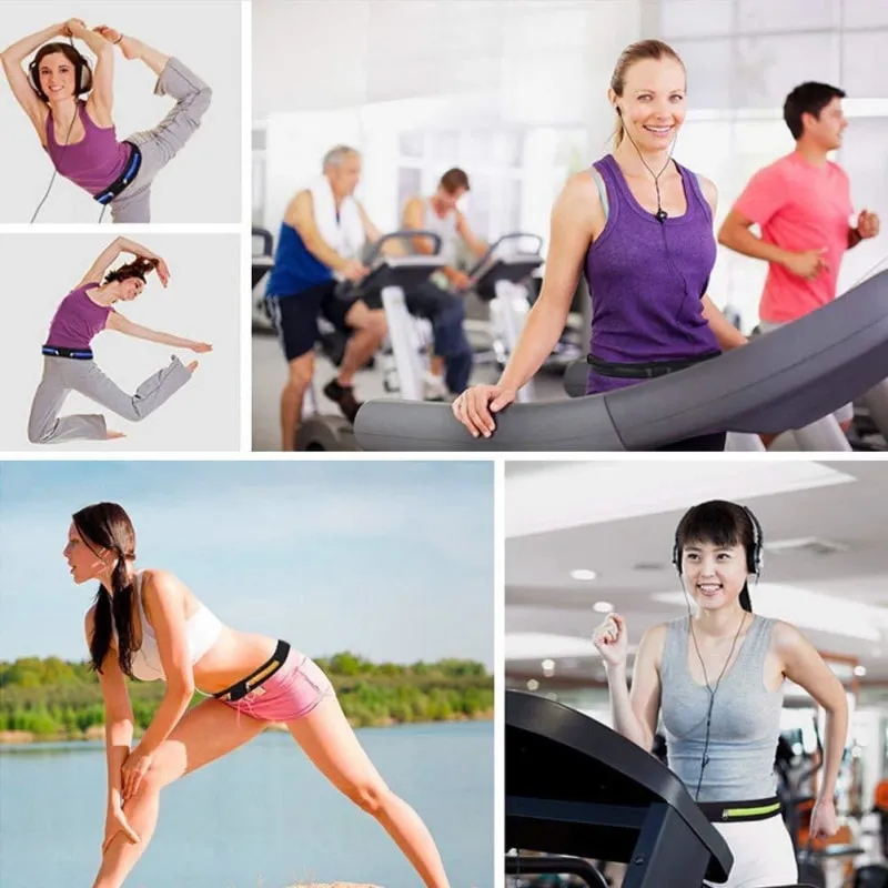 Dual Pocket Running Belt - Buy 1 Get 1 Free