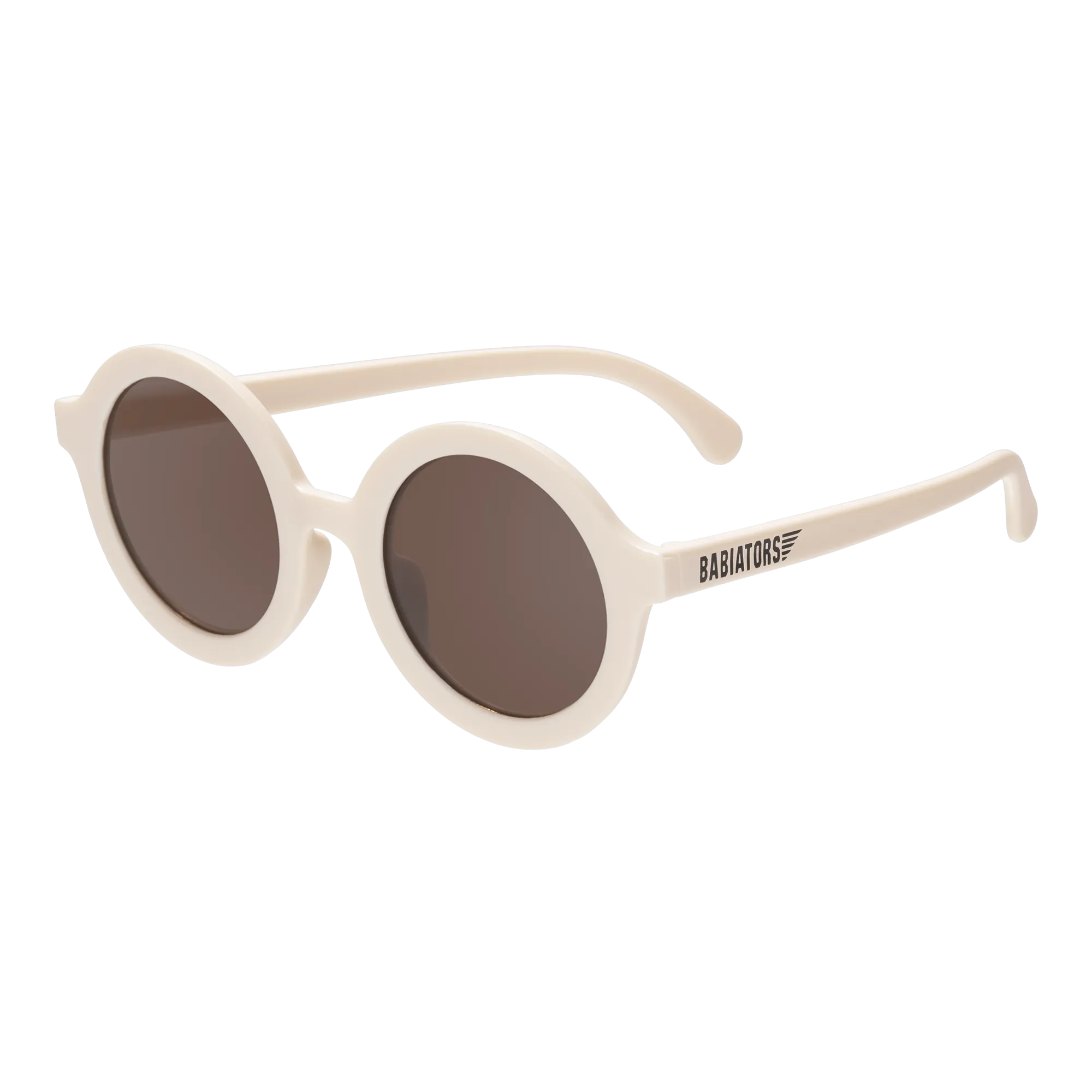 Euro Round Sunglasses | "Sweet Cream"