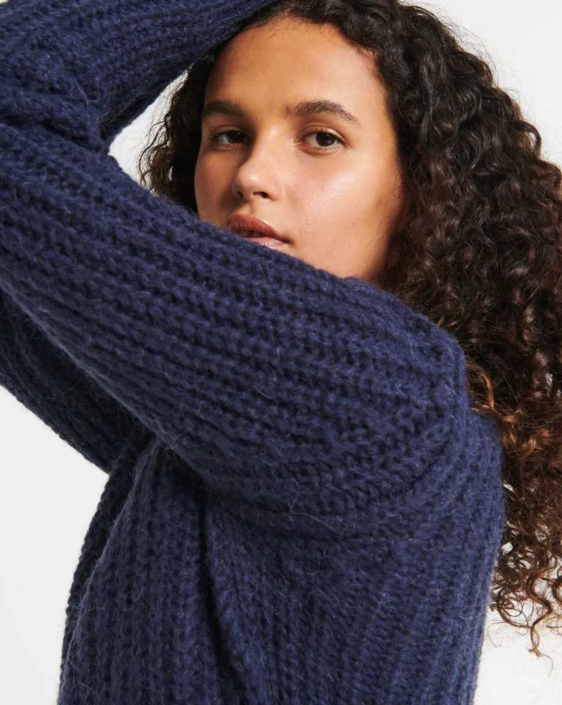 Fluffy Sailor Sweater