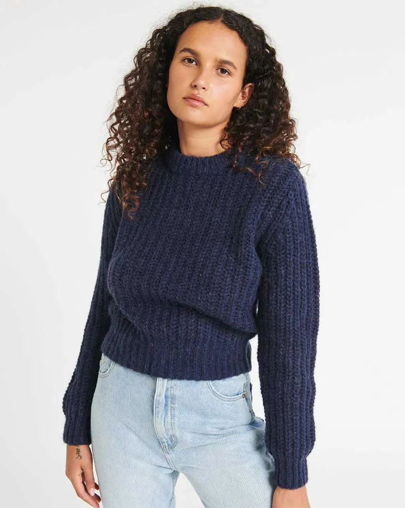 Fluffy Sailor Sweater