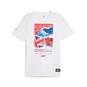 Formula 1 Tech Limited Edition Silverstone GP T-Shirt - White