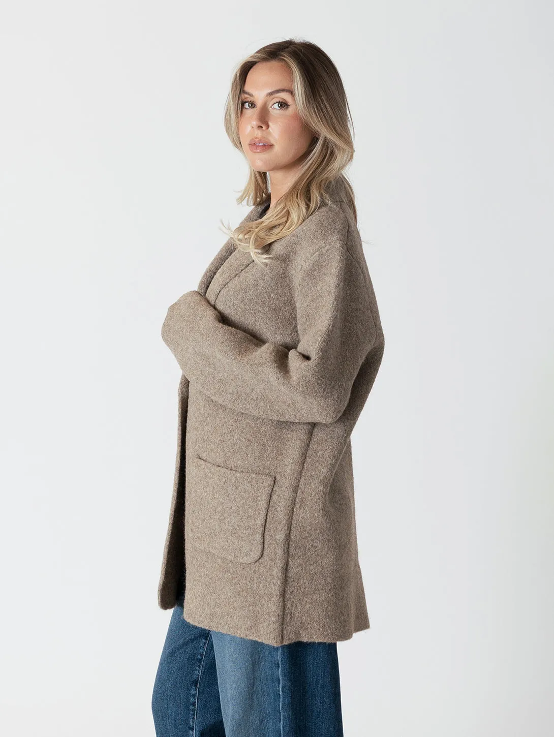 Genie Blazer - Driftwood