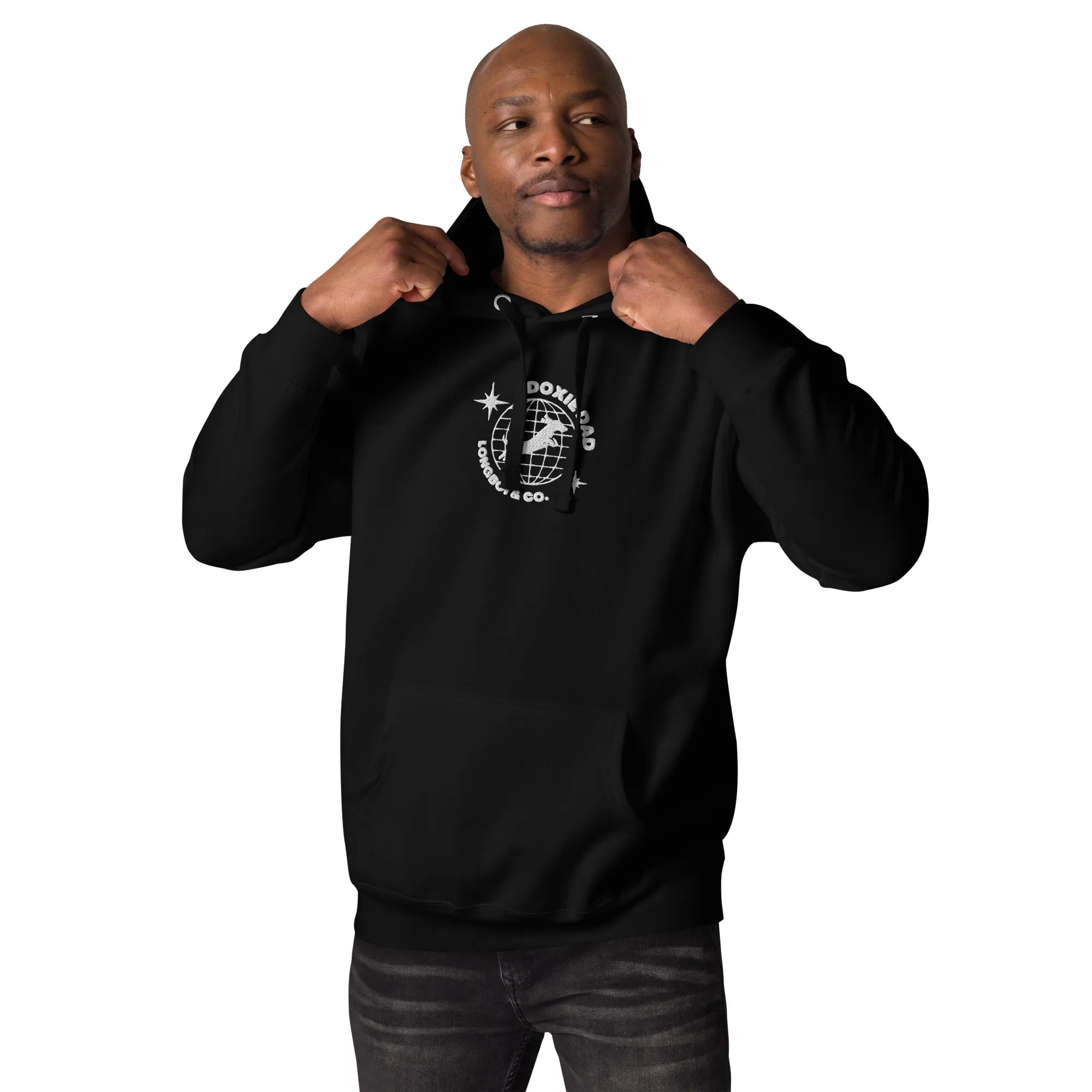 Global Doxie Dad Embroidered Hoodie