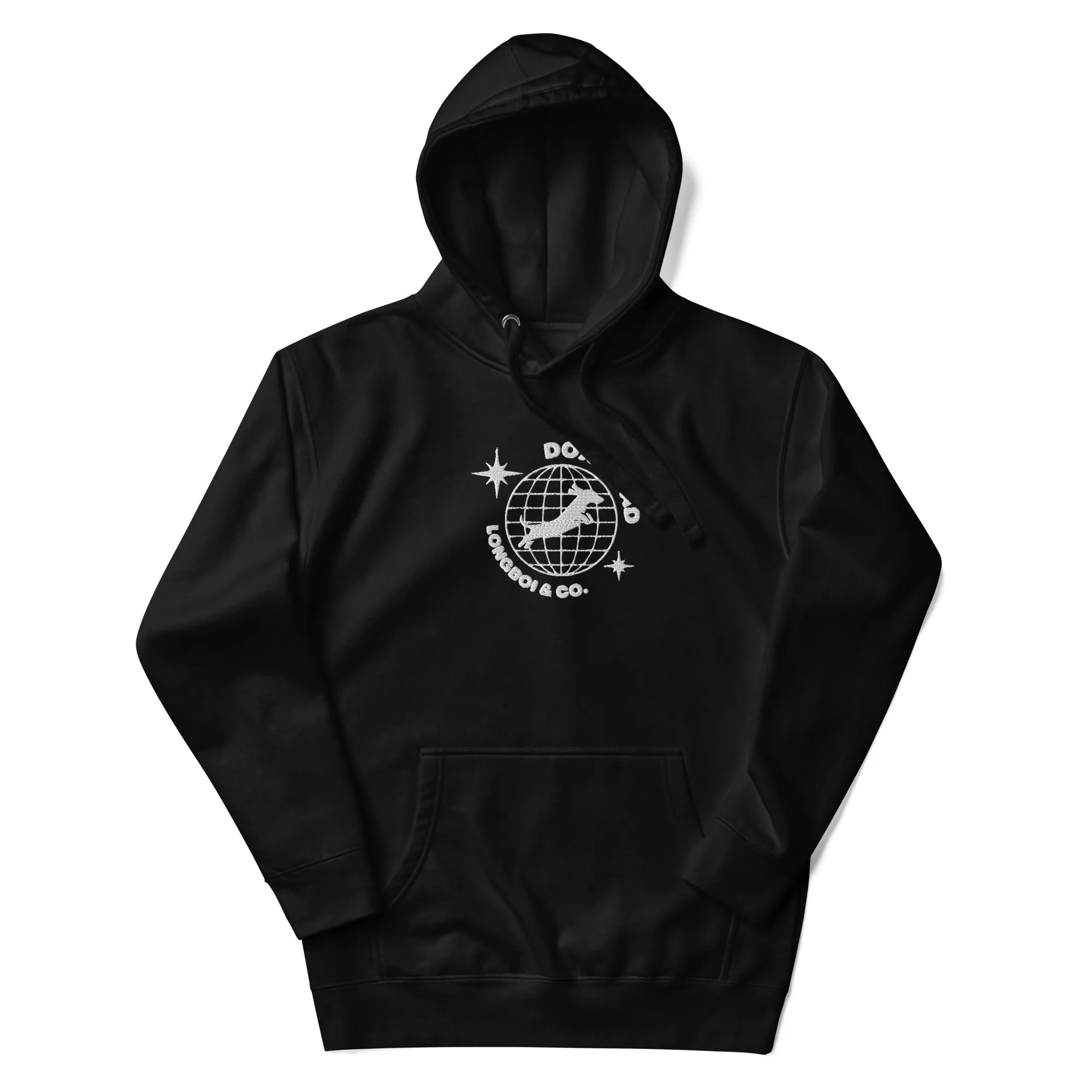 Global Doxie Dad Embroidered Hoodie
