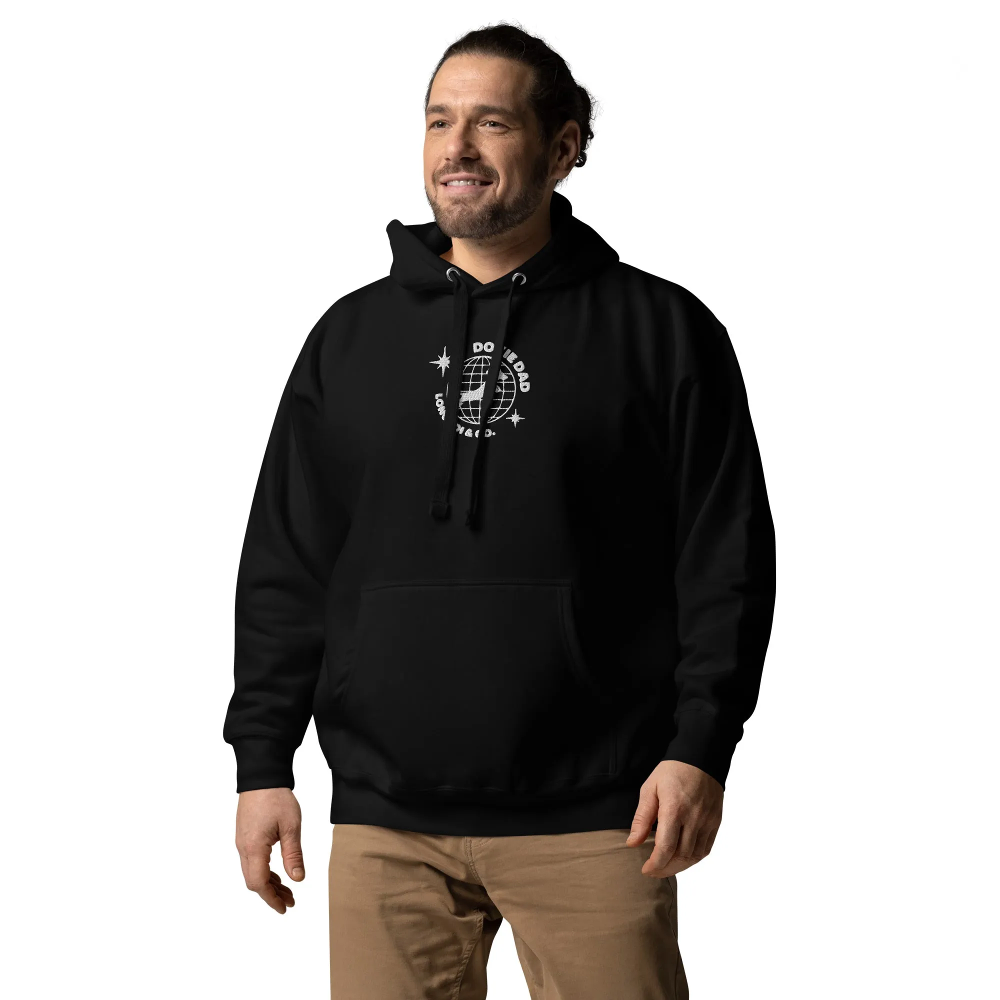 Global Doxie Dad Embroidered Hoodie