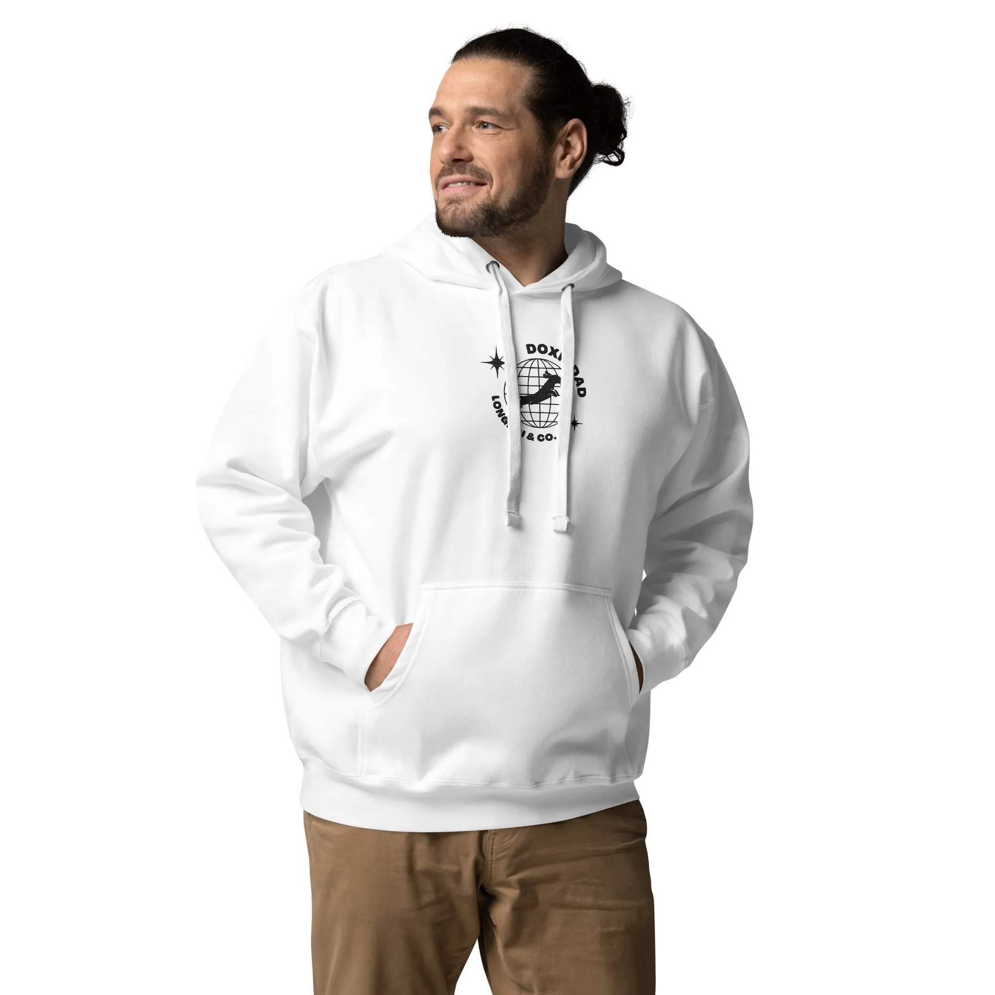 Global Doxie Dad Embroidered Hoodie