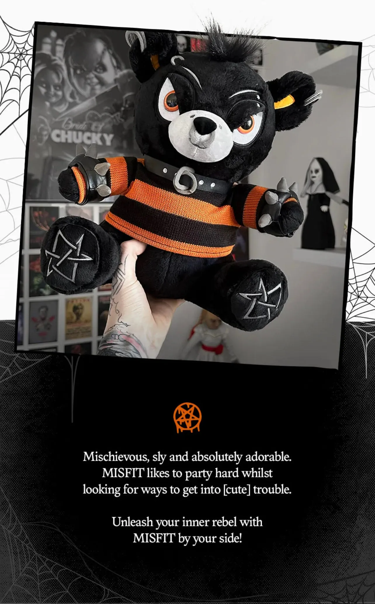 Gothy: Misfit Plush Kreeptures by Killstar