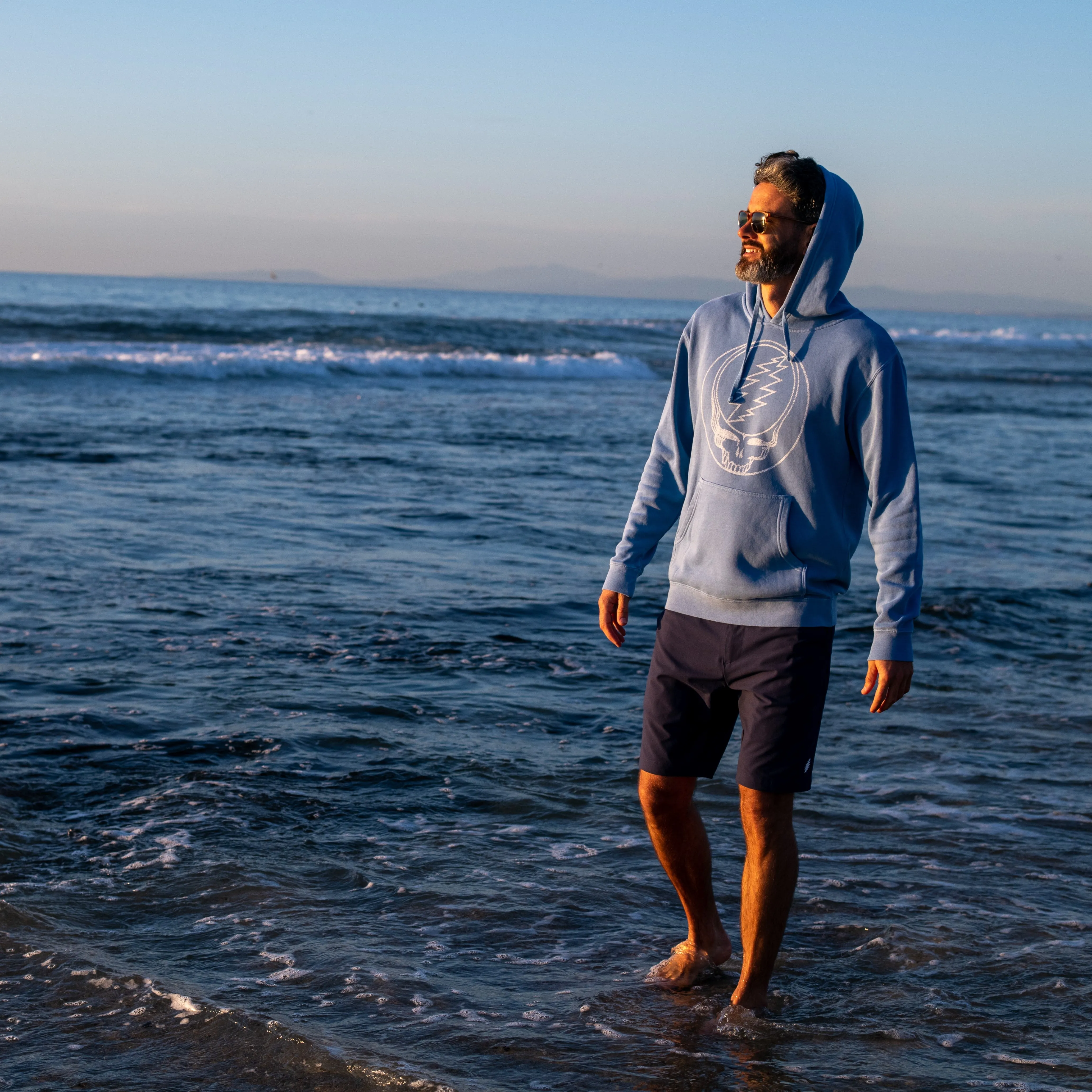 Grateful Dead | Comfort Hoodie | Blue Stealie