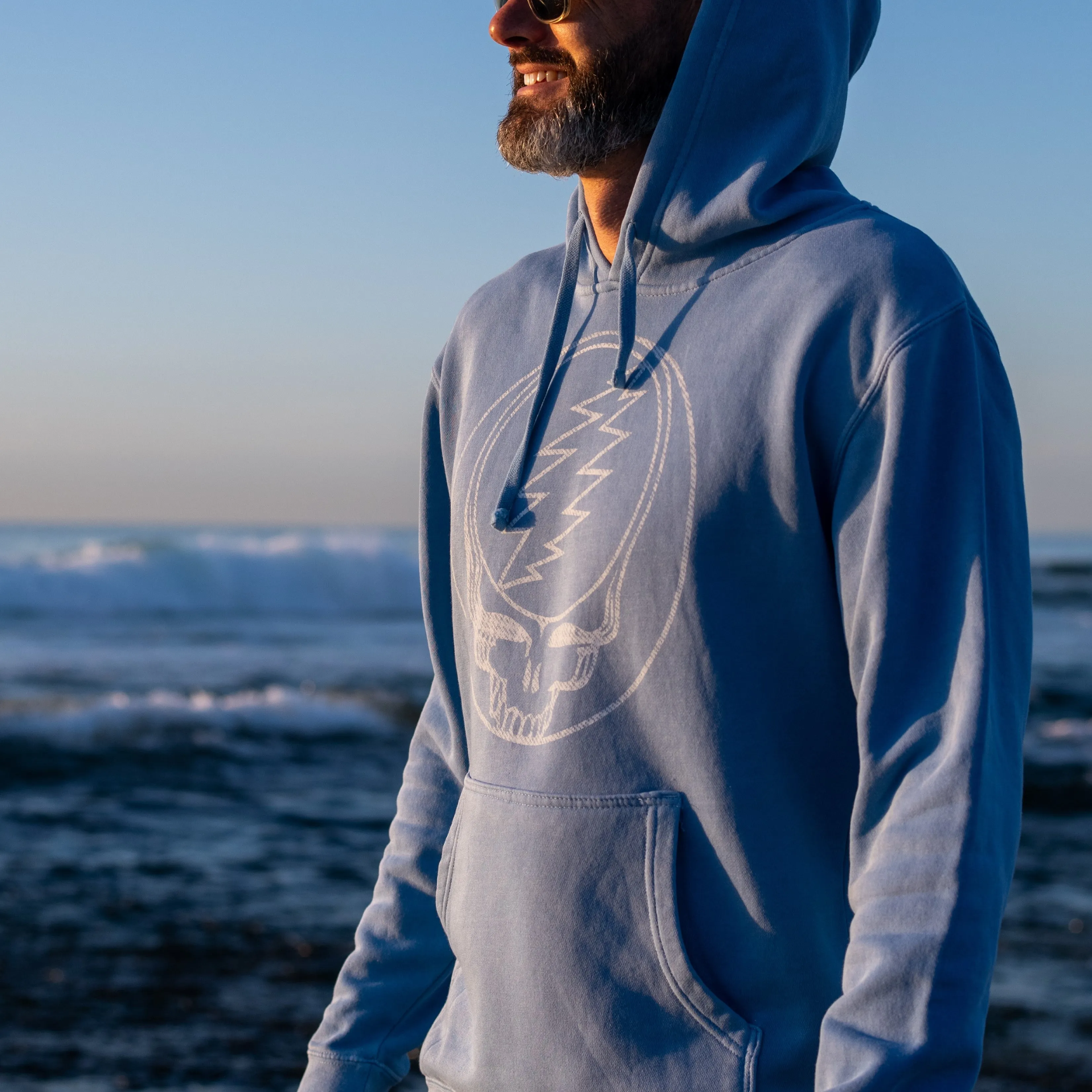 Grateful Dead | Comfort Hoodie | Blue Stealie