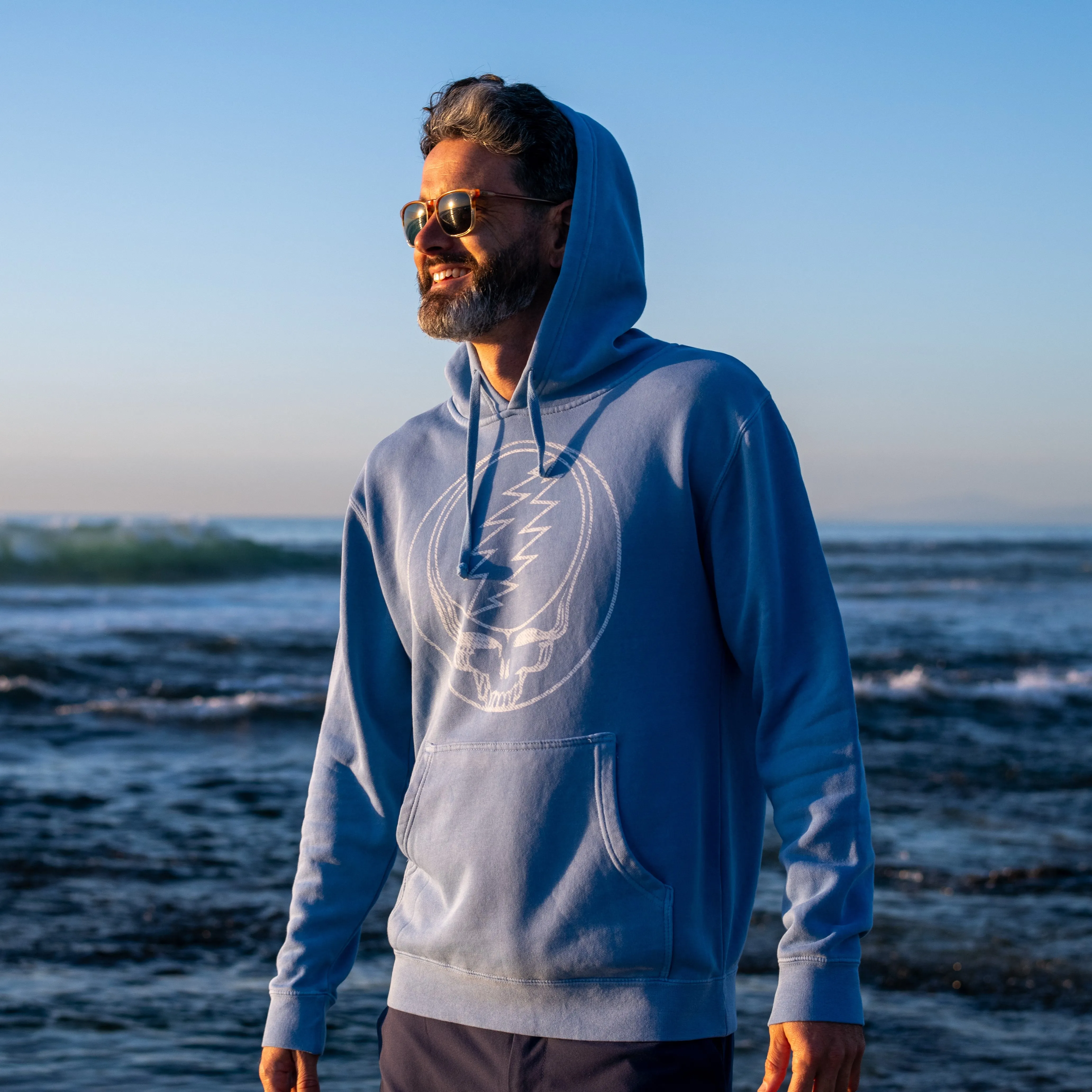 Grateful Dead | Comfort Hoodie | Blue Stealie