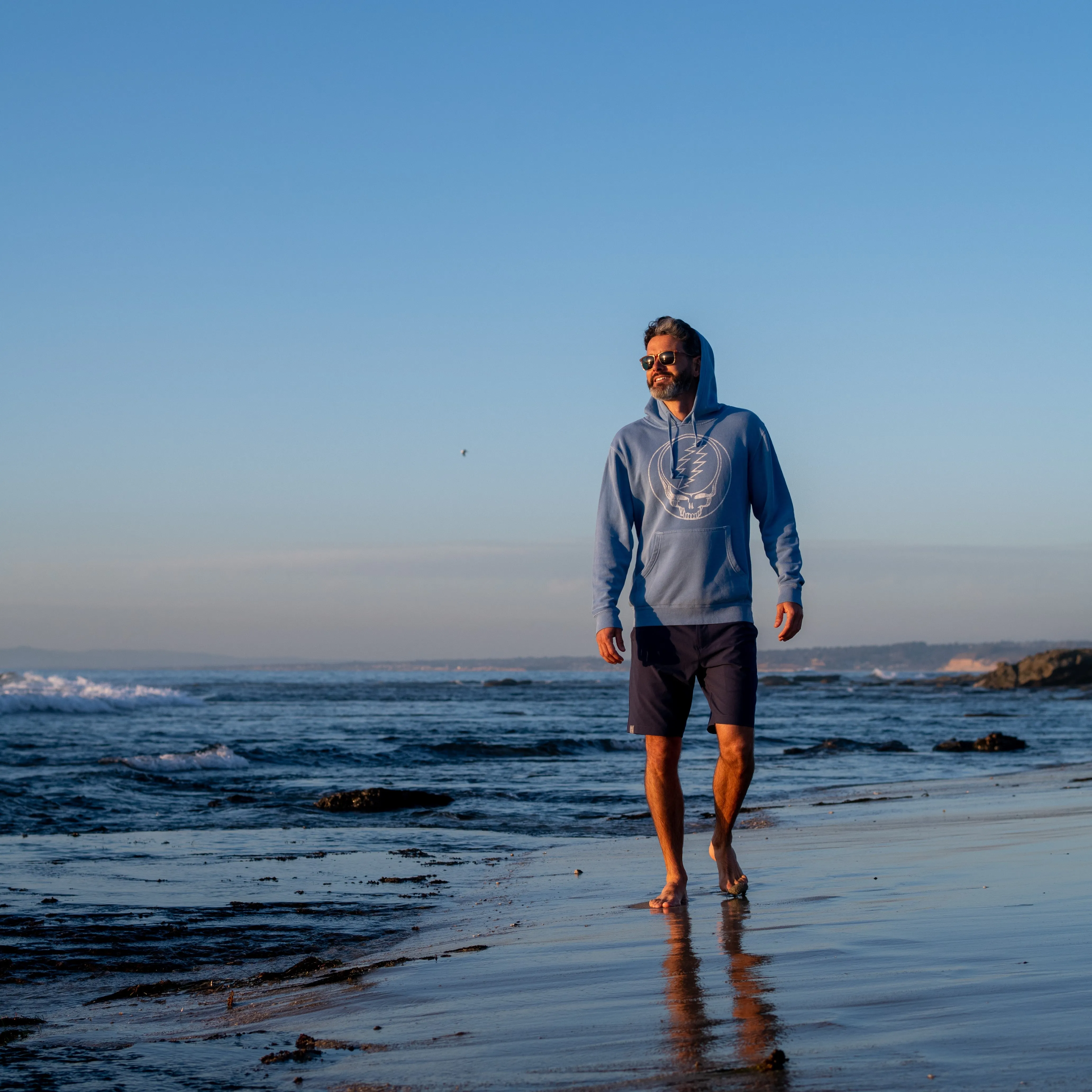 Grateful Dead | Comfort Hoodie | Blue Stealie